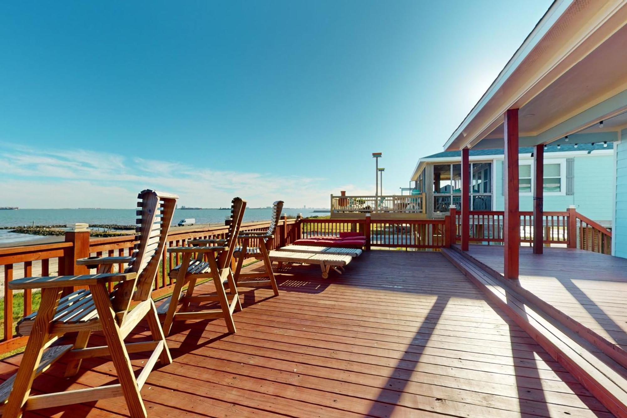 Villa Ocean Sea à Port Bolivar Extérieur photo