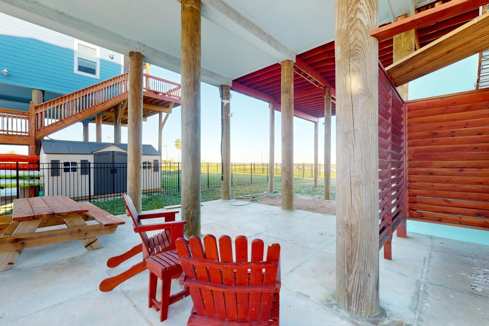 Villa Ocean Sea à Port Bolivar Extérieur photo